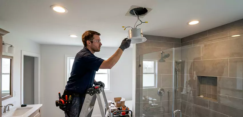 Bathroom and Shower Recessed Lighting Installation in Lake Mary